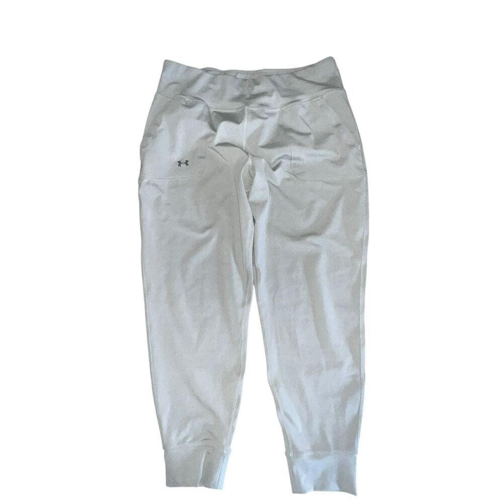 Under Armour rival women’s XL light green fitted stretch joggers running walking